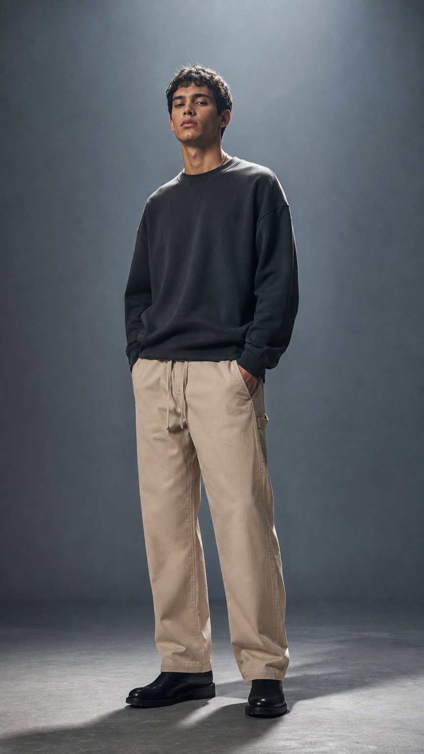 AI product shot of Floyde Pant - Wall