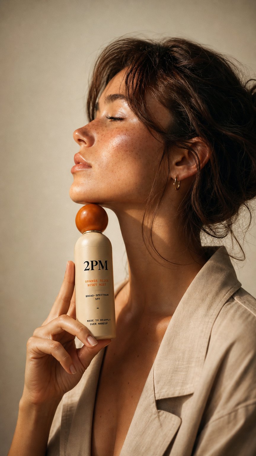 AI product shot of 2PM Reset Mist