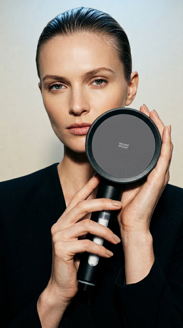 AI product shot of the Second Shower Hand
