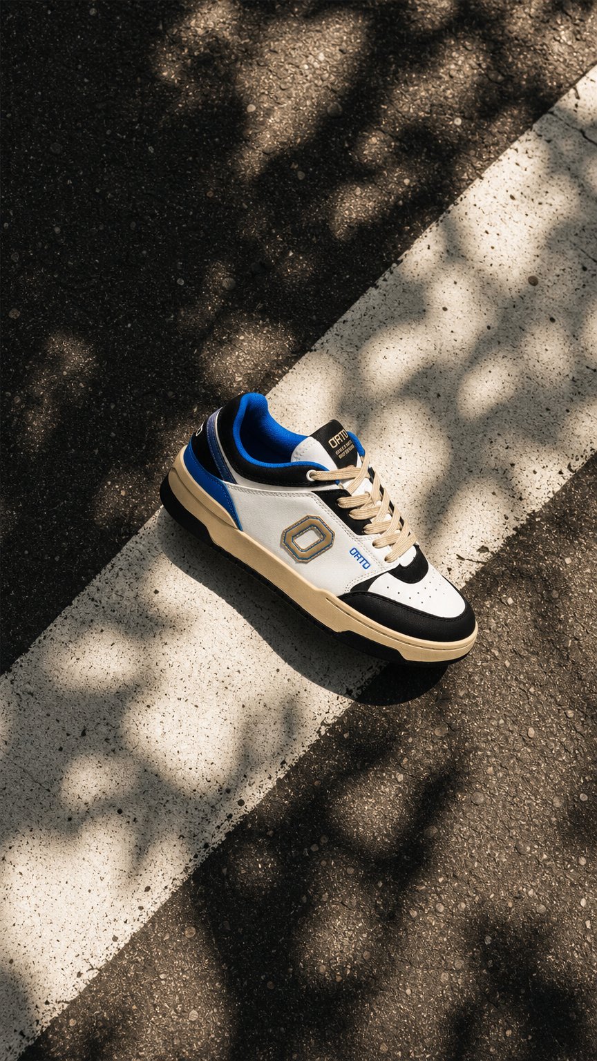 AI product shot of Blue & Black