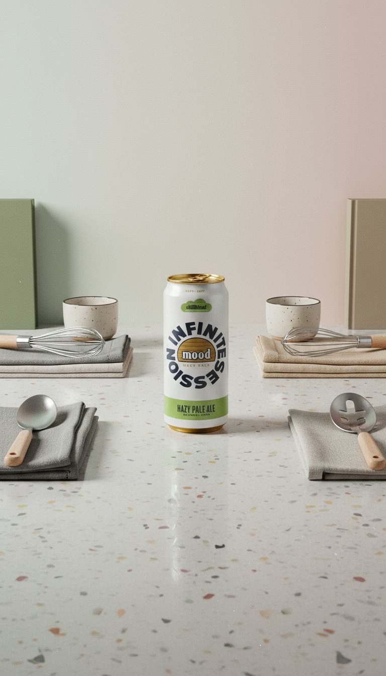 AI product shot of Infinite MOOD (440ml)