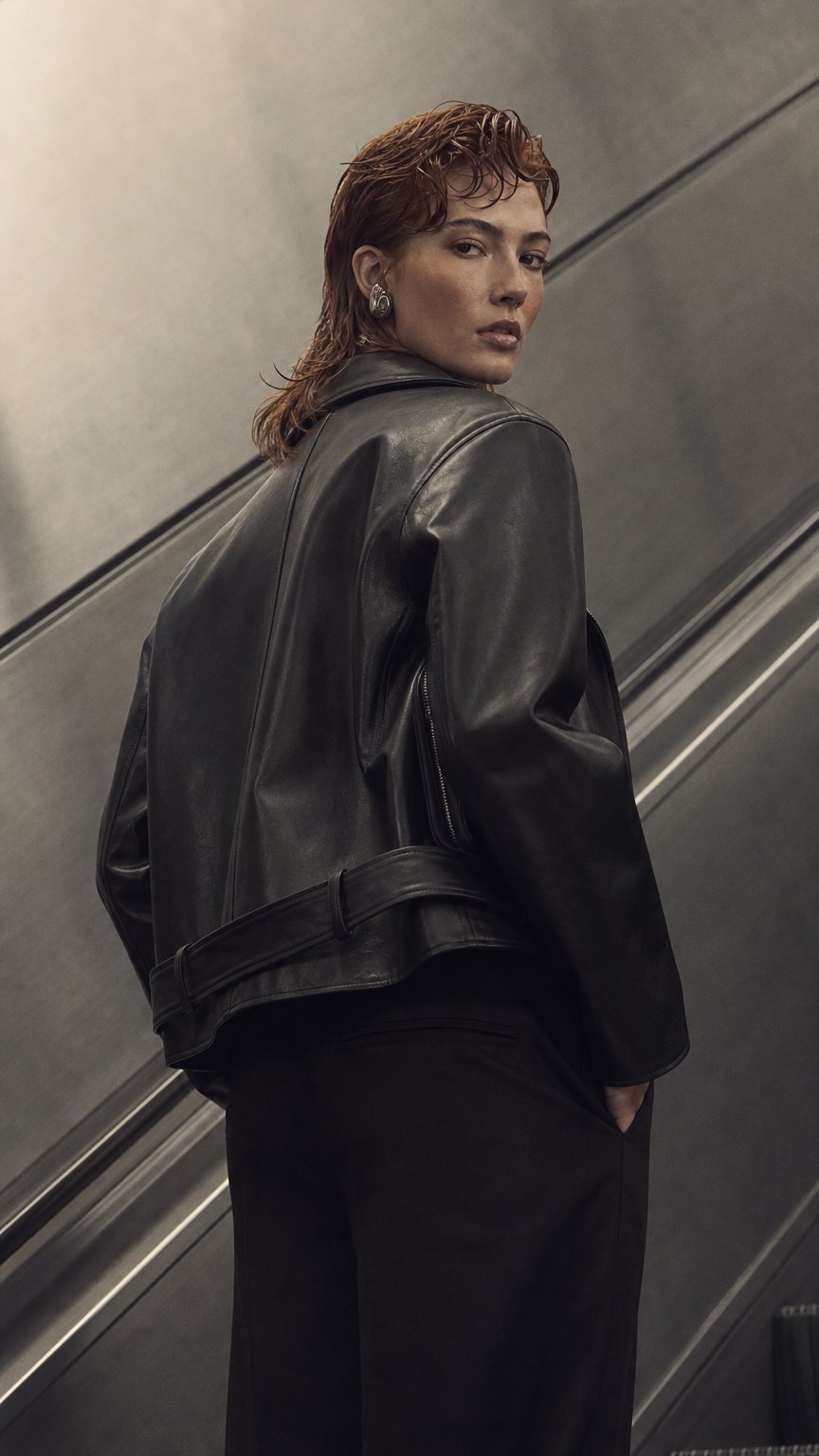 AI product shot of The Onyx Jacket