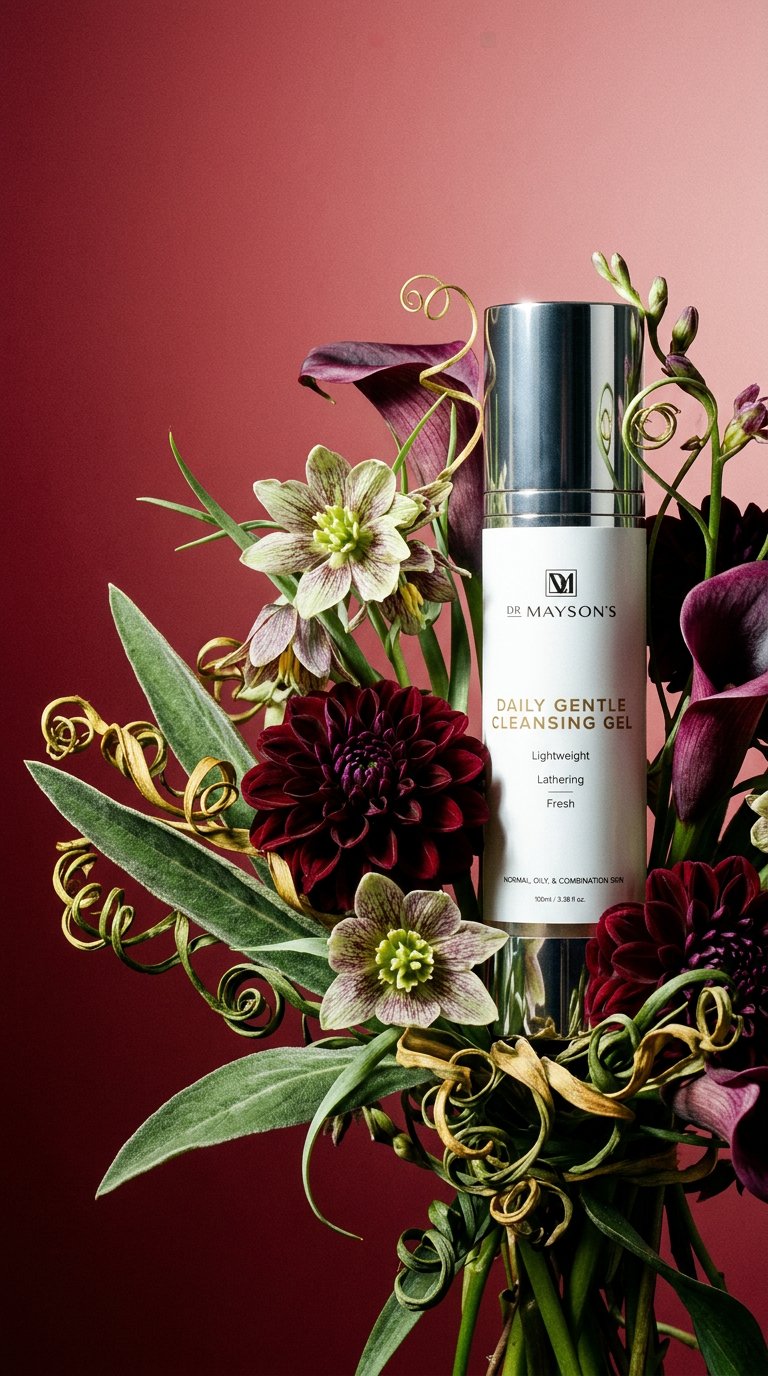 AI product shot of Daily Gentle Cleansing Gel