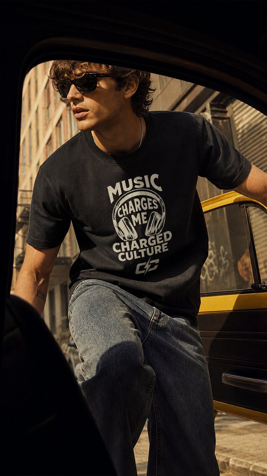 AI product shot of Unisex Organic Cotton Creator 2.0 T-Shirt