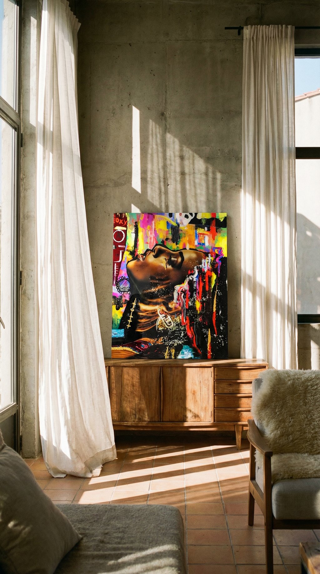 AI product shot of Available Artwork