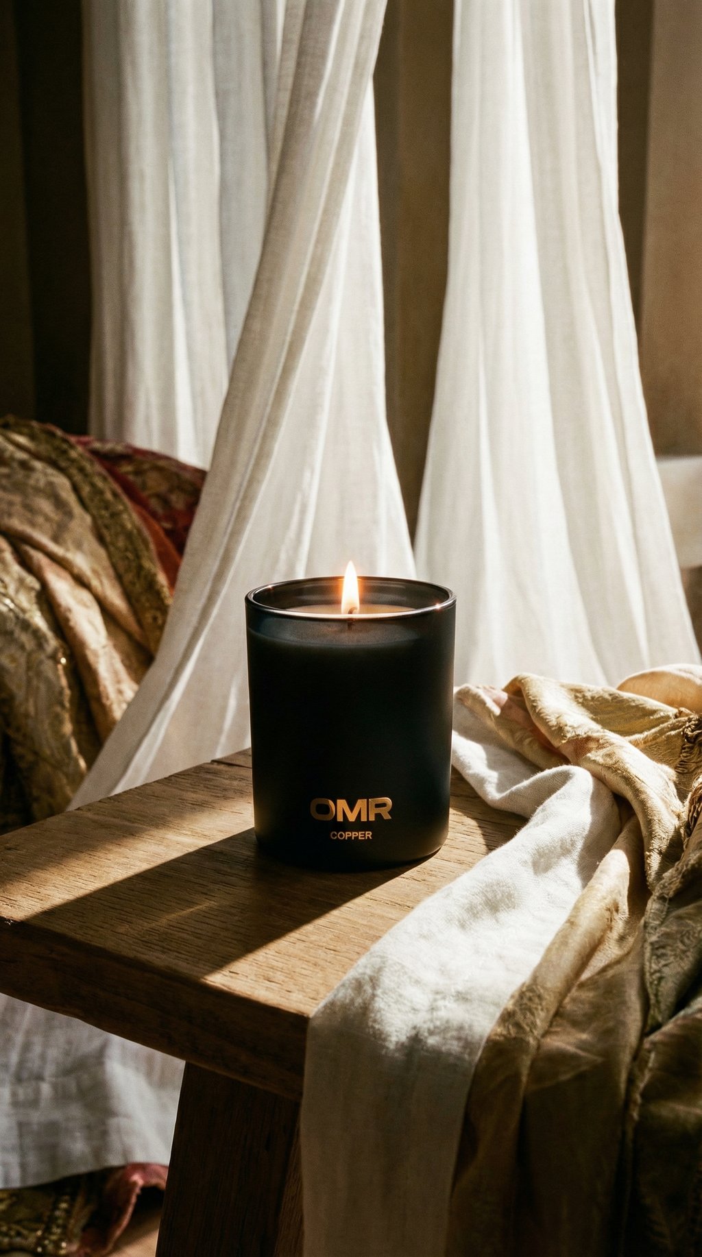 AI product shot of OMR Beauty Collection (Homepage - Multiple Products Featured)