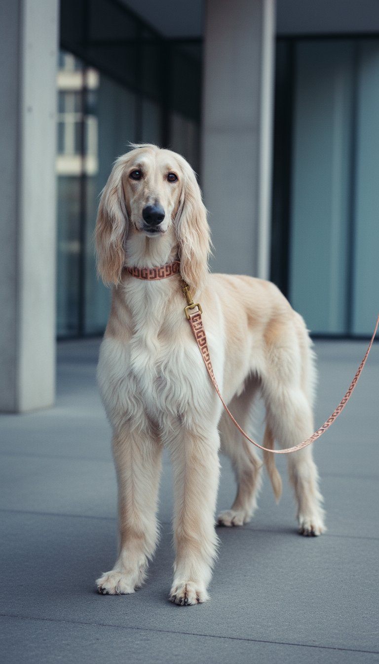 AI product shot of DG dog leash