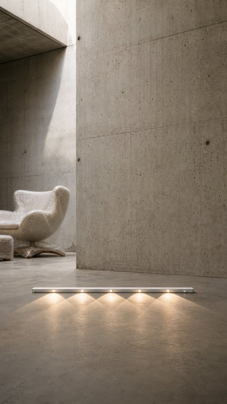 AI product shot of motion sensor led light