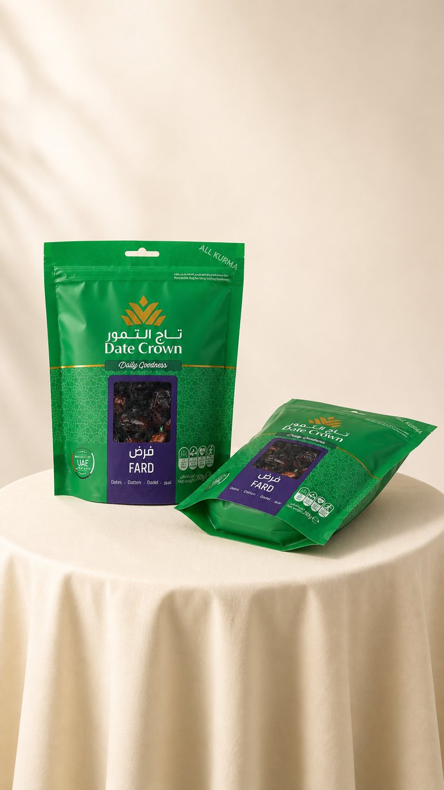 AI product shot of Date Crown Fardh