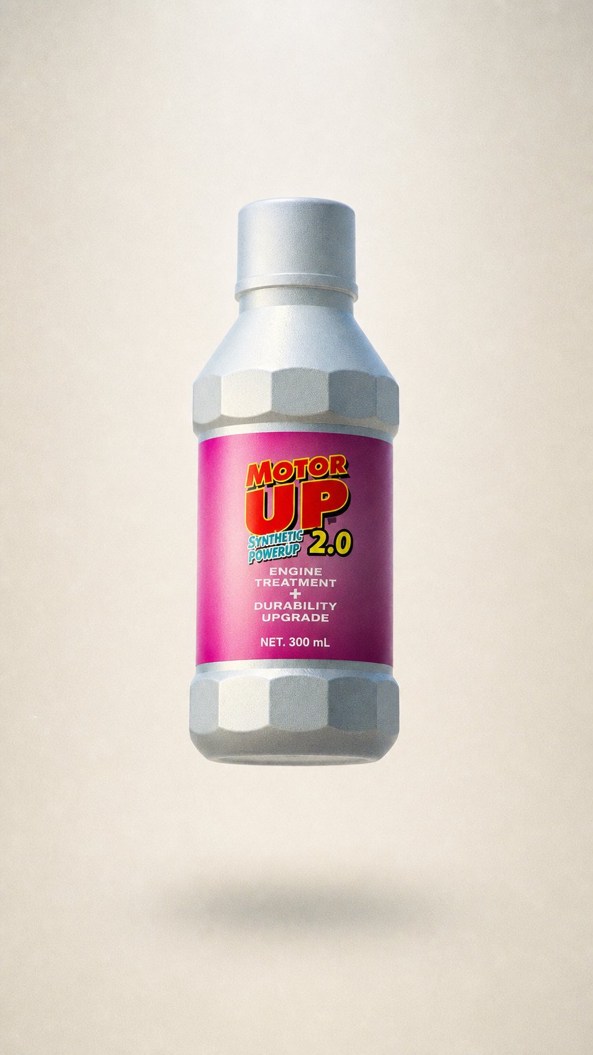 AI product shot of モーターアップ (MotorUp)