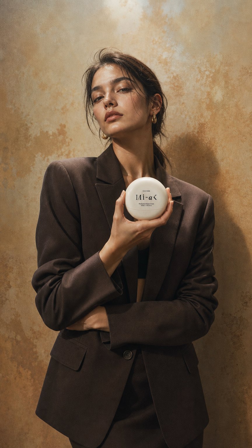 AI product shot of 오드누아 퍼퓸드 핸드 크림 50ml