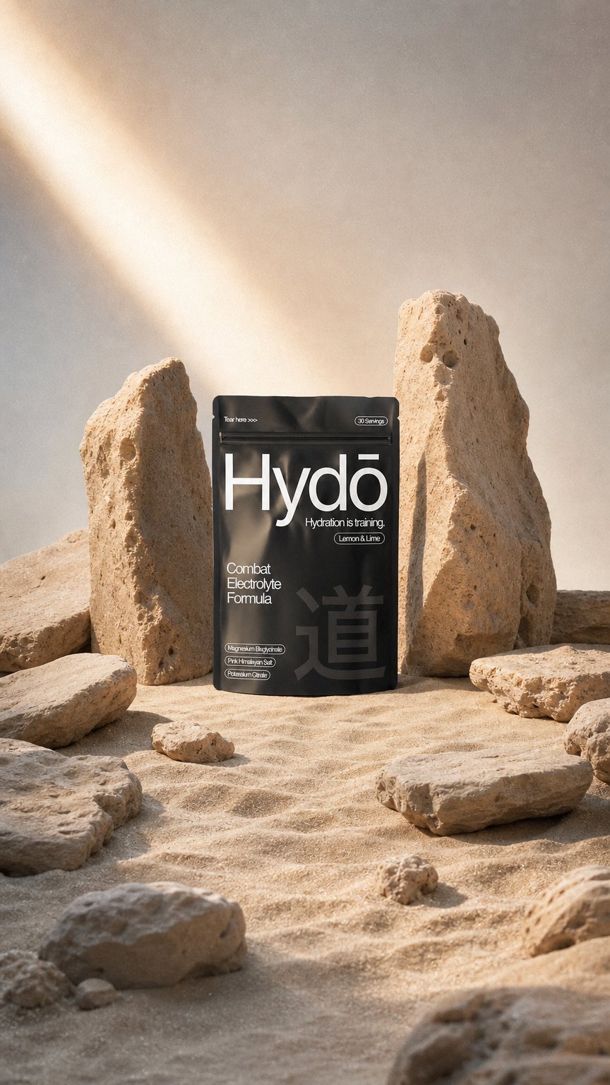 AI product shot of Combat Electrolyte Formula