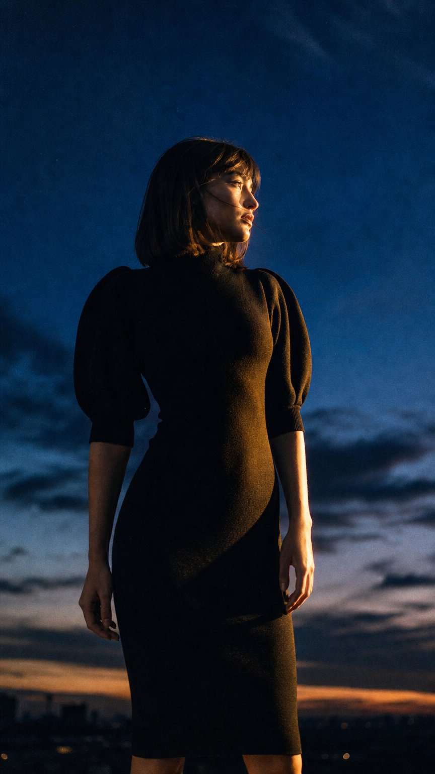 AI product shot of Bianca Midi Dress