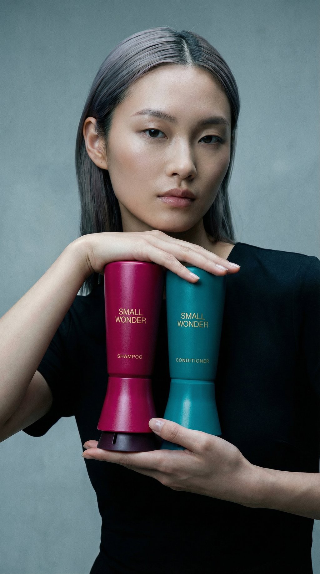 AI product shot of Signature Shampoo & Conditioner Set