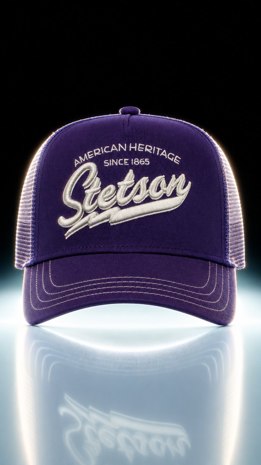 AI product shot of Stetson American Heritage Cap - Lilla