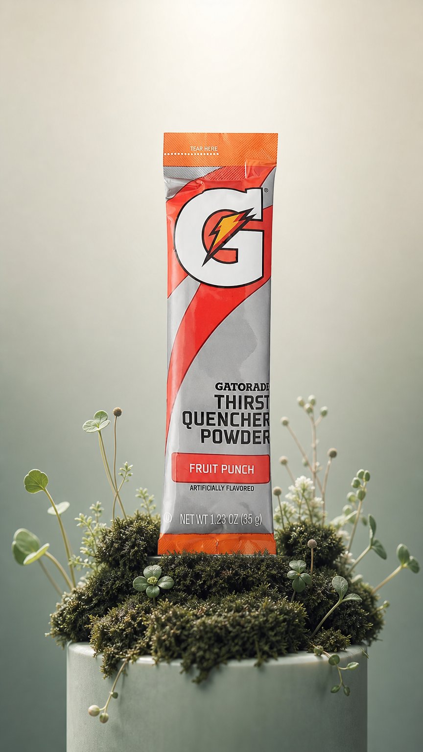 AI product shot of Gatorade® Single Packs - Fruit Punch