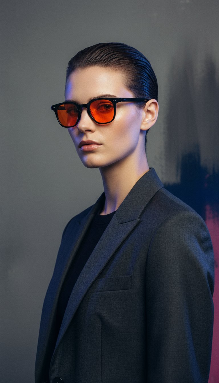 AI product shot of MORPHEUS BLACK NIGHT LENSES