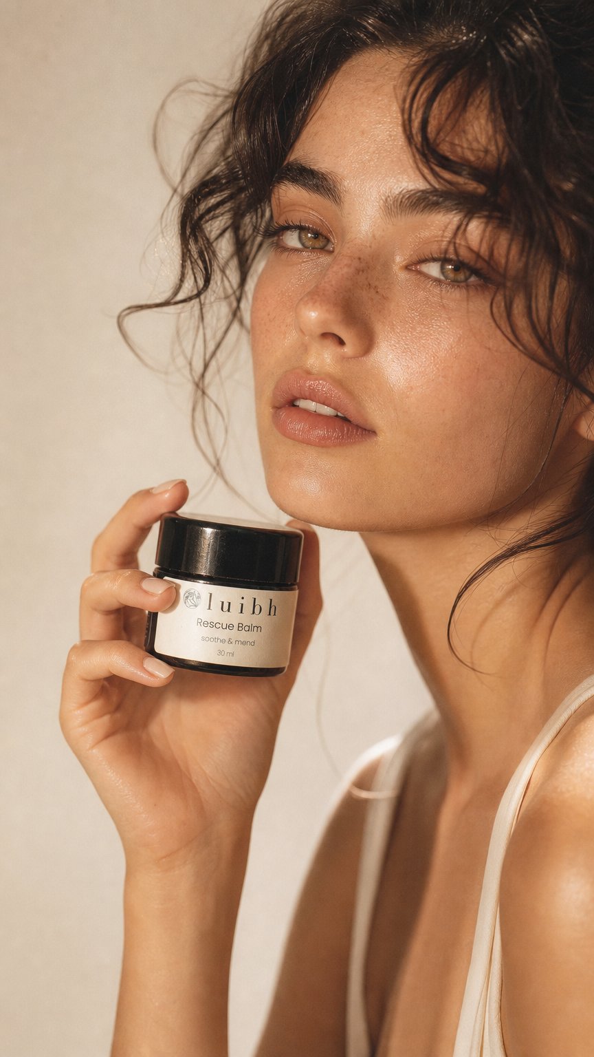 AI product shot of Rescue Balm