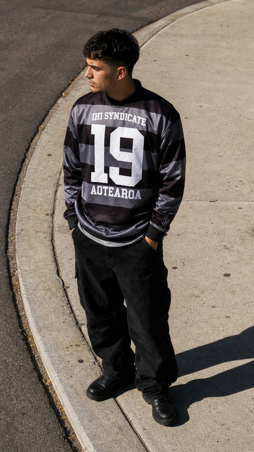 AI product shot of IHI Syndicate Riding Rugby