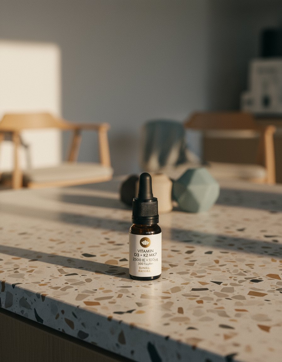 AI product shot of Vitamin D3 Tropfen