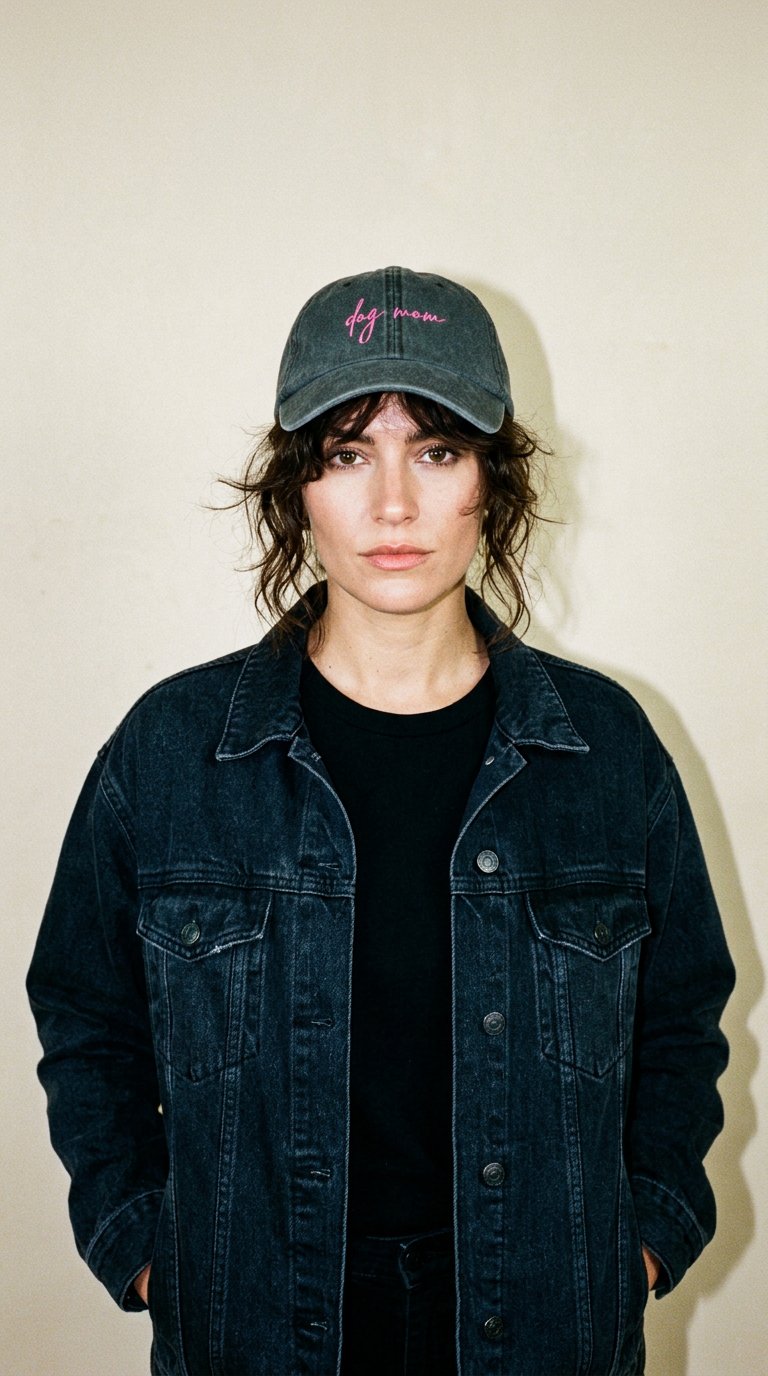 AI product shot of Dogmom Cap Vintage