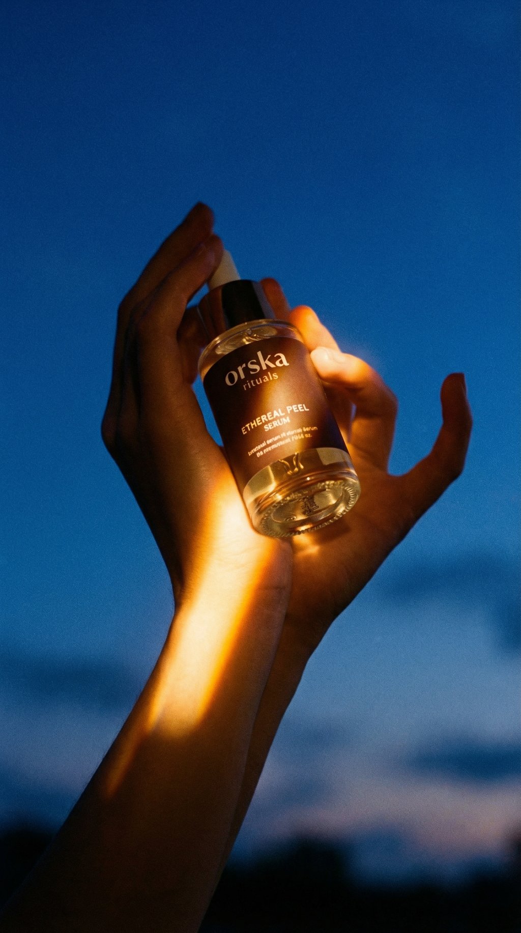 AI product shot of Ethereal Peel