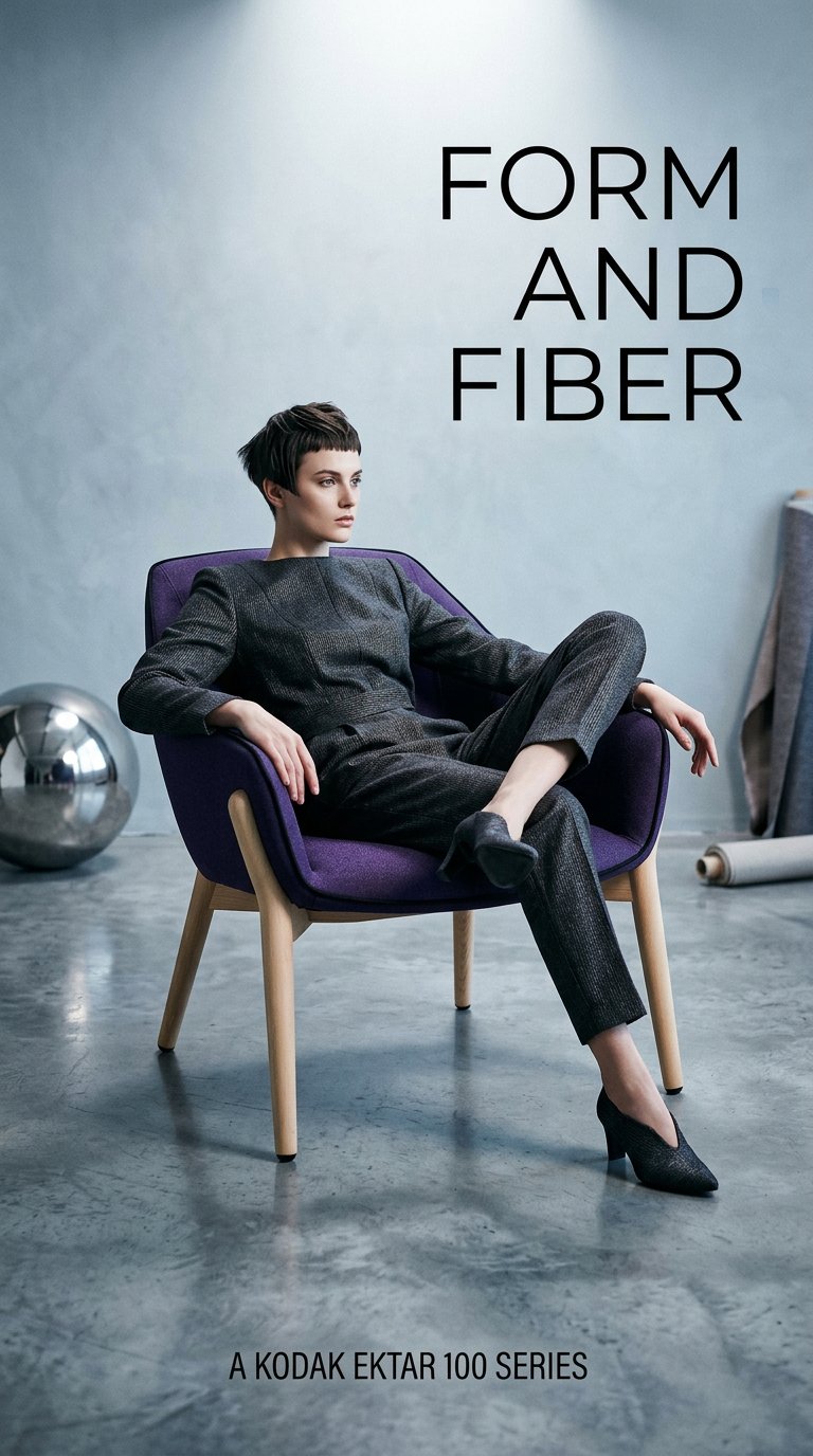 AI product shot of Sancal Nido Lounge Chair In Purple