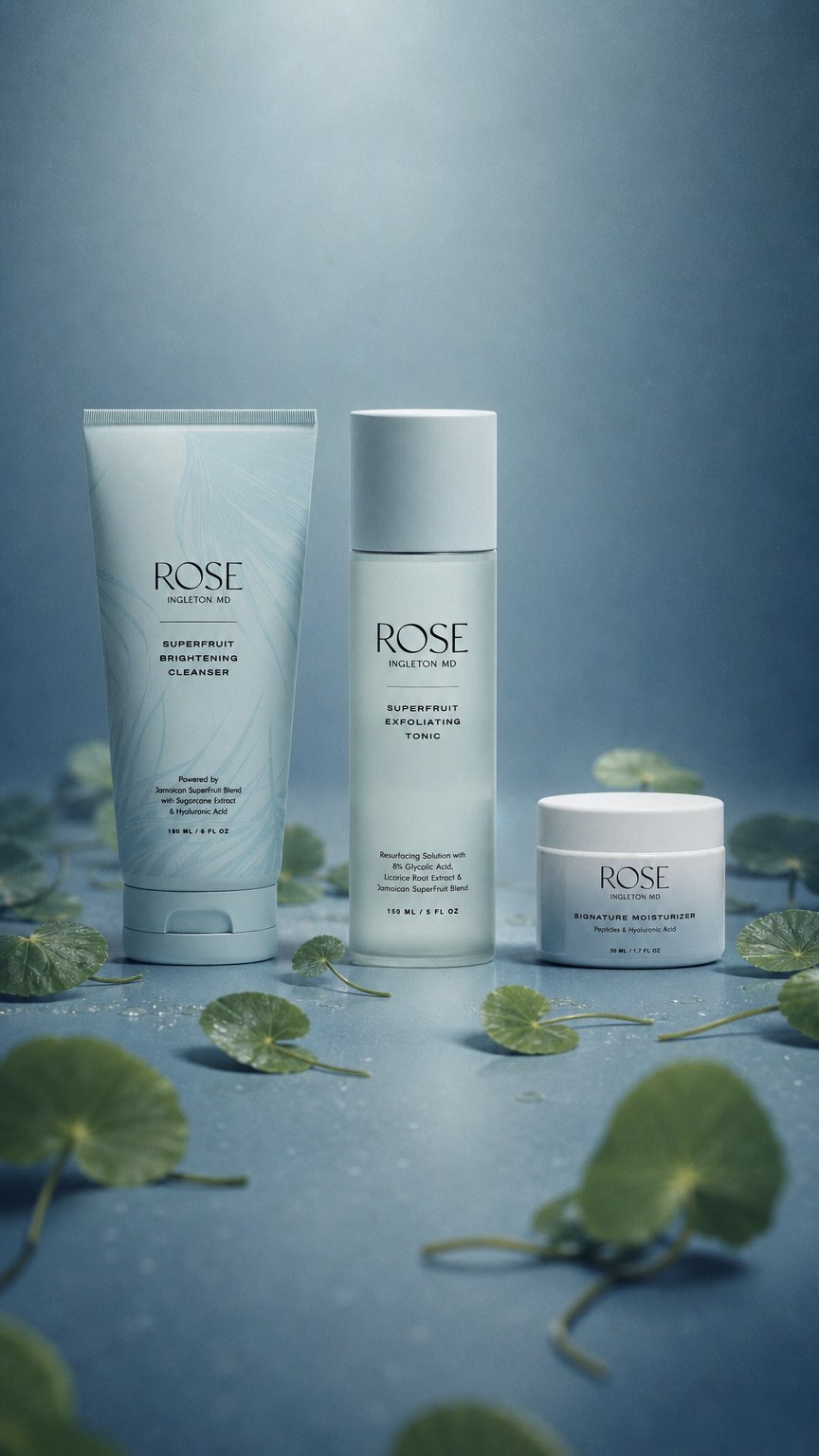 AI product shot of Bright & Even Trio ($171 value)