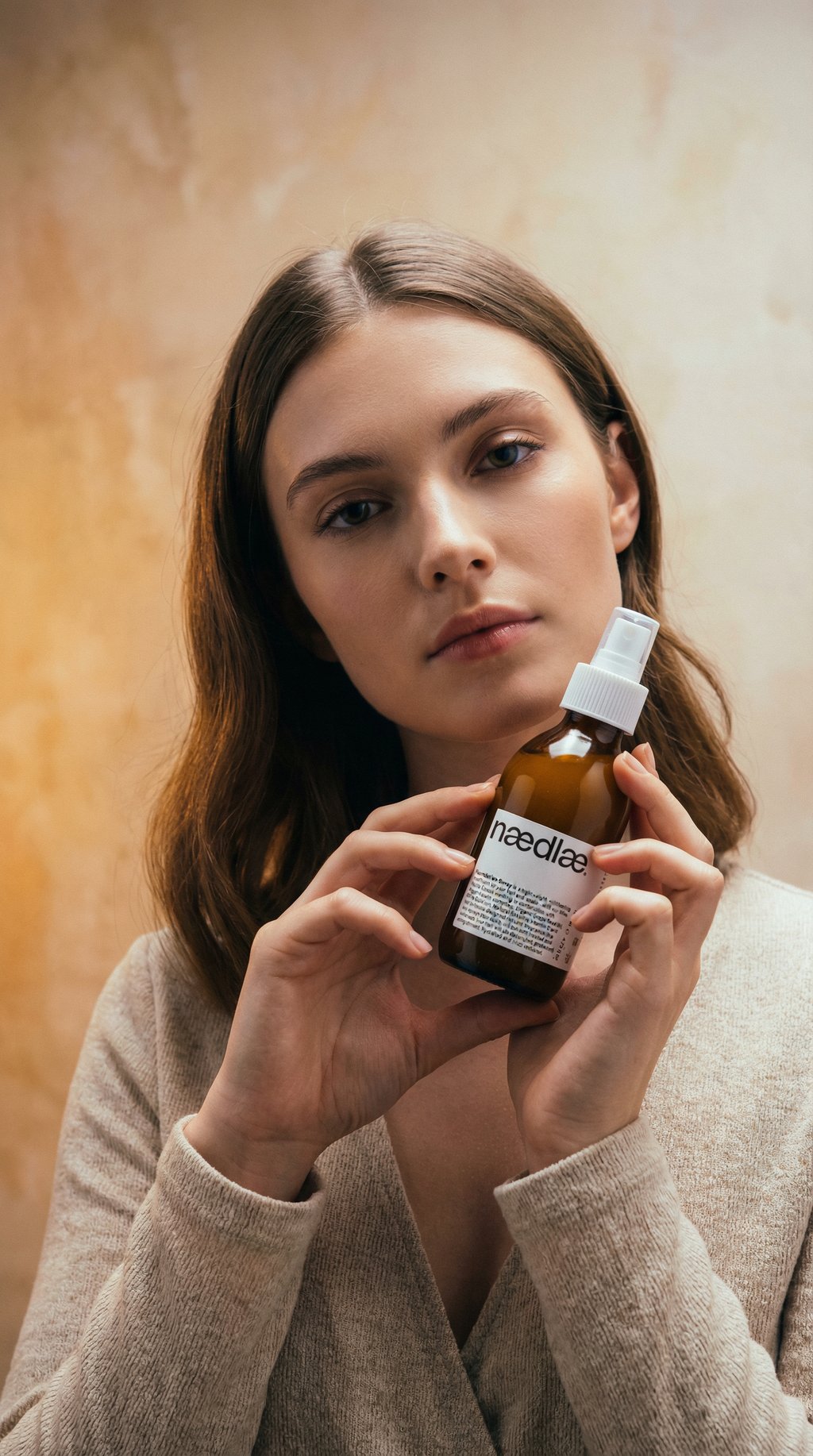 AI product shot of Foundation Spray – Natural Leave In Conditioner Spray