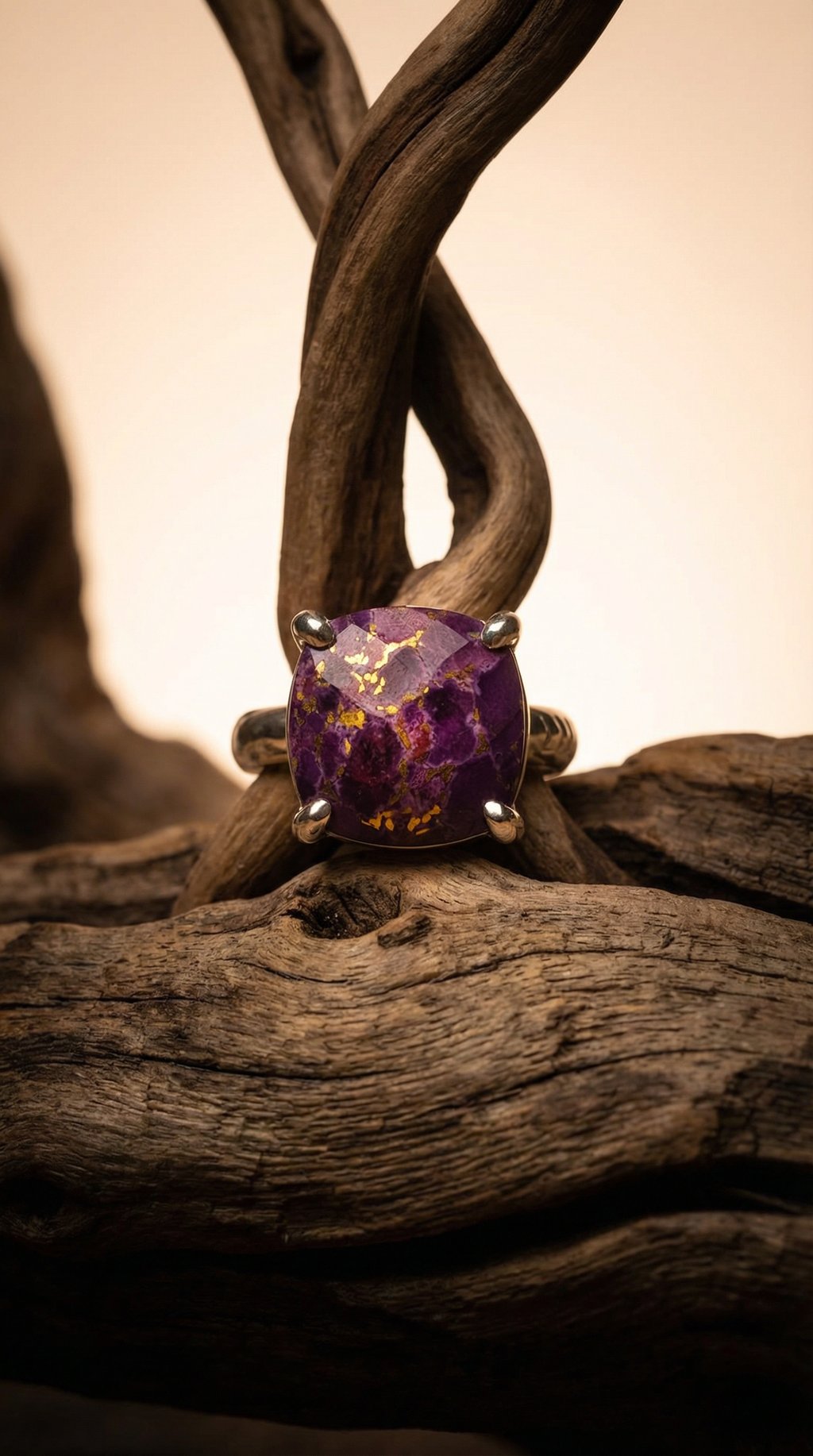 AI product shot of UNQ Argento Spiritual