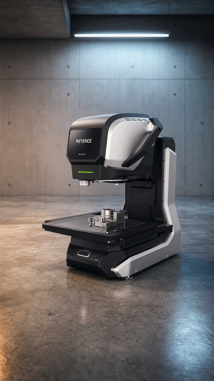 AI product shot of Digitaler Messprojektor Modellreihe IM-X1000