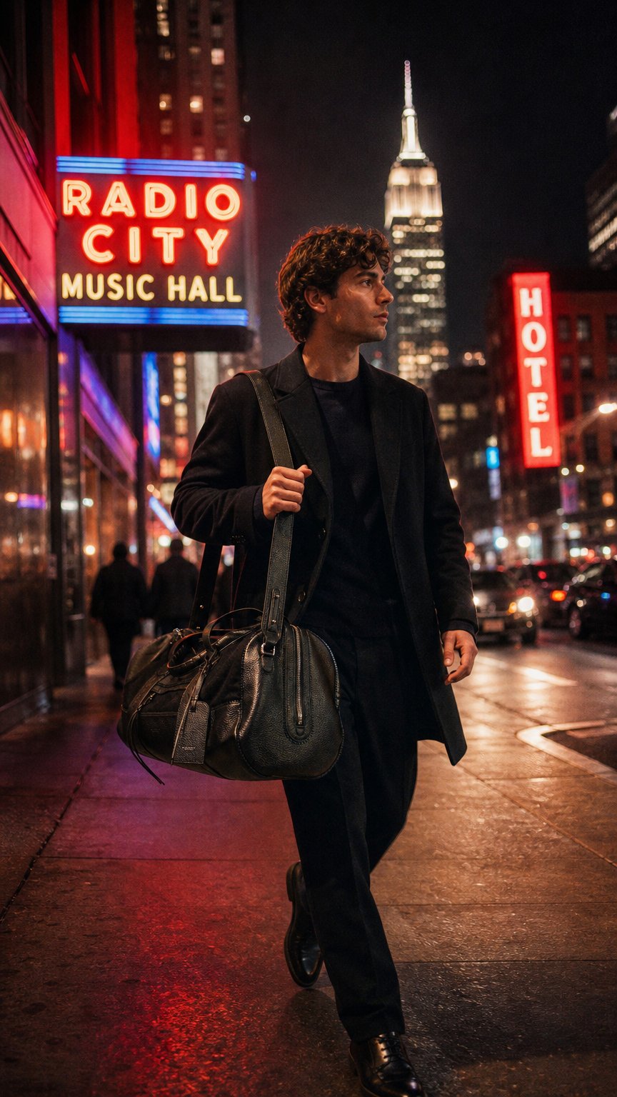 AI product shot of GOSHAWK DUFFLE