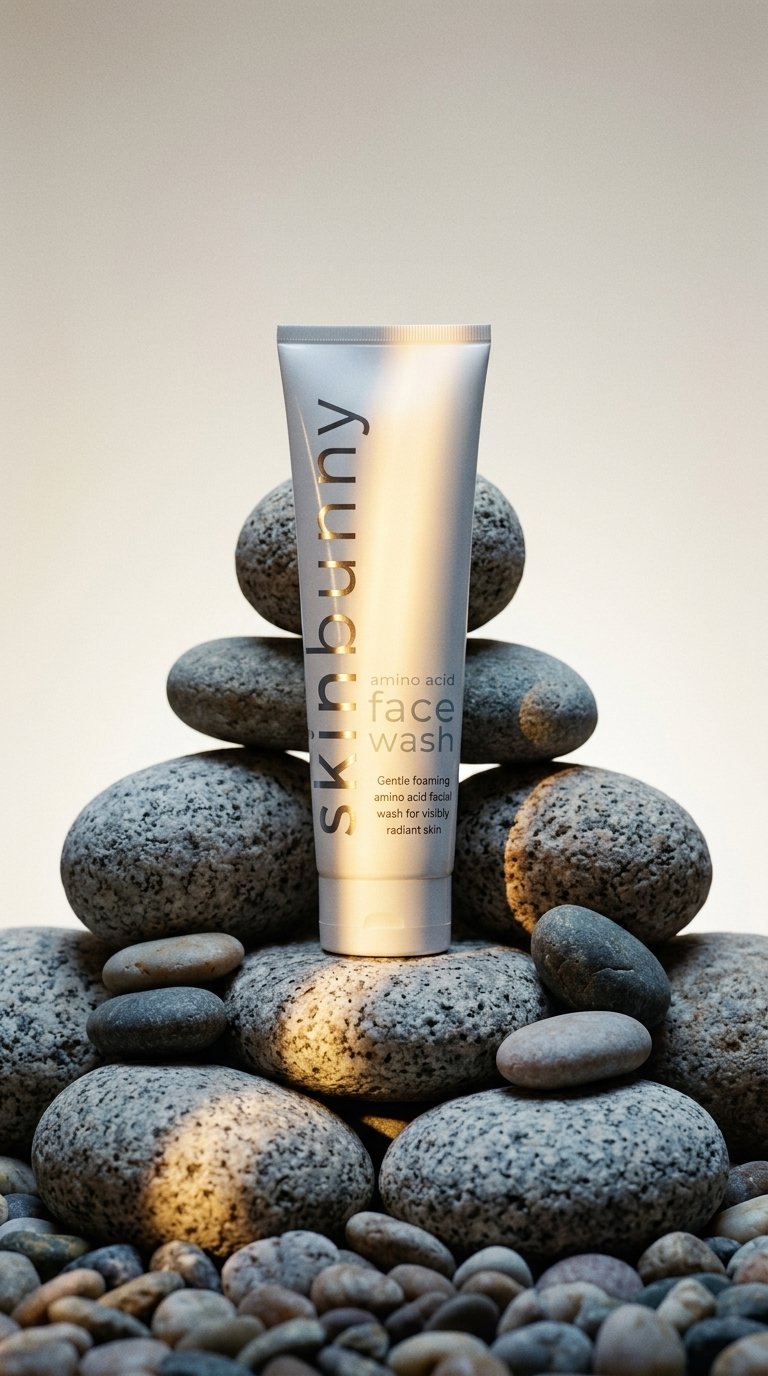 AI product shot of Skinbunny Amino Acid Facial Wash 125ml