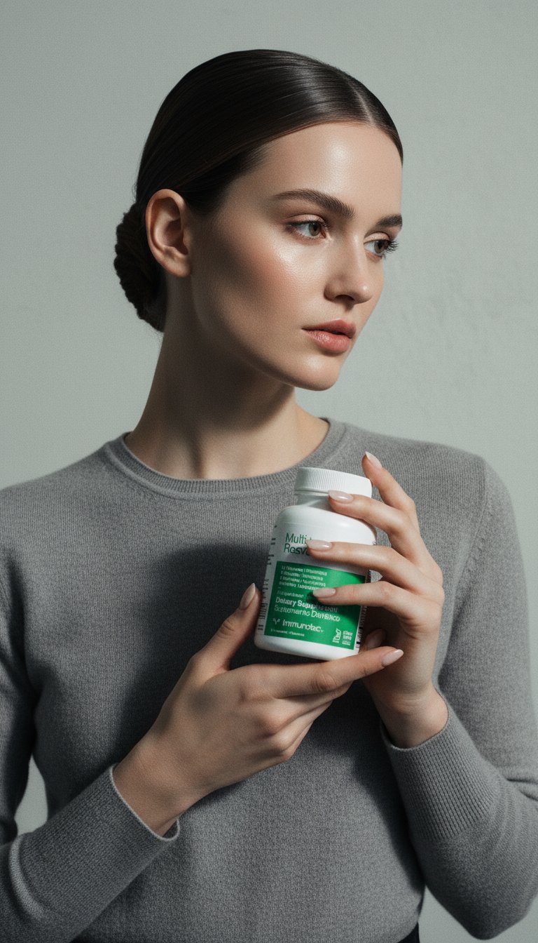 AI product shot of Multi + Resveratrol
