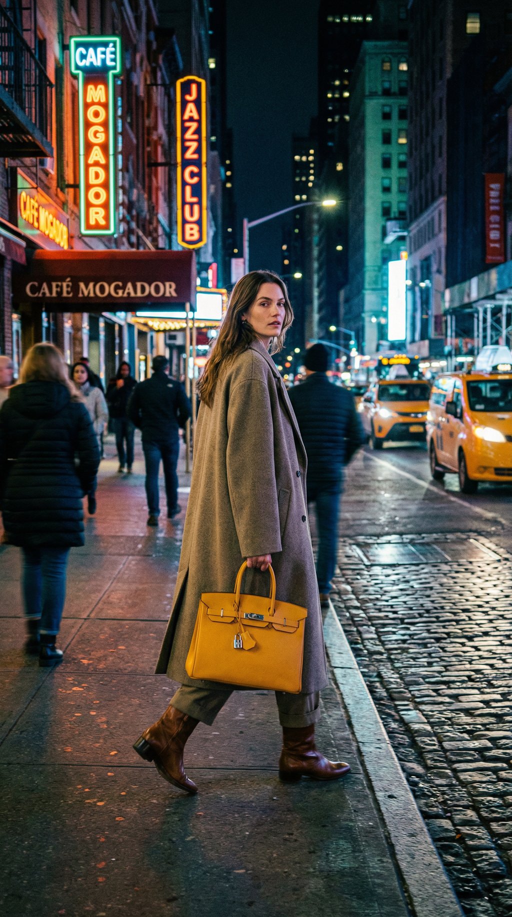 AI product shot of Hermès Birkin 25