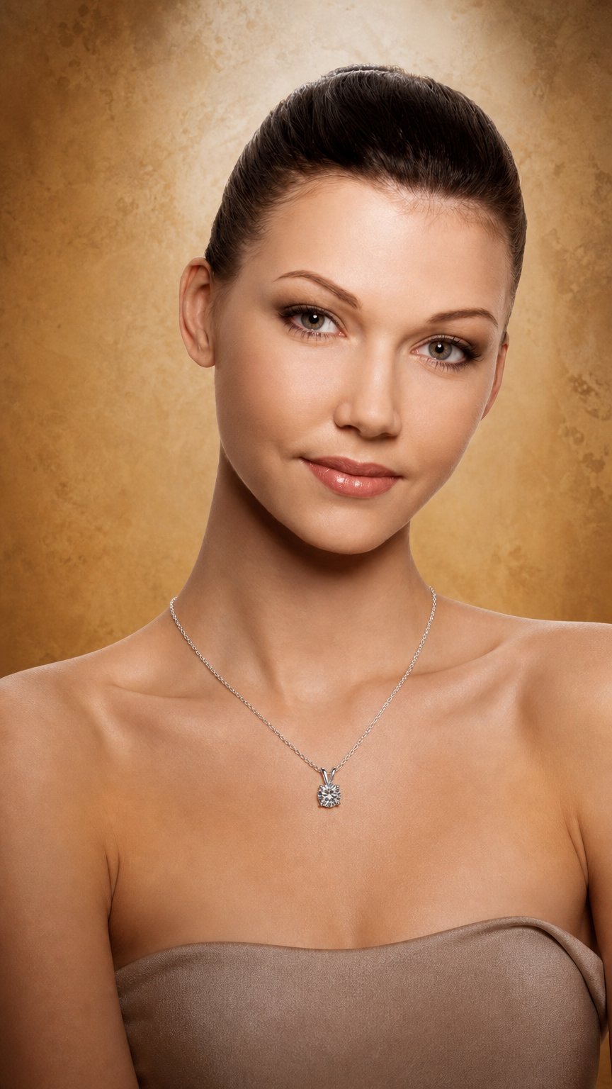 AI product shot of Damen anhänger Maria