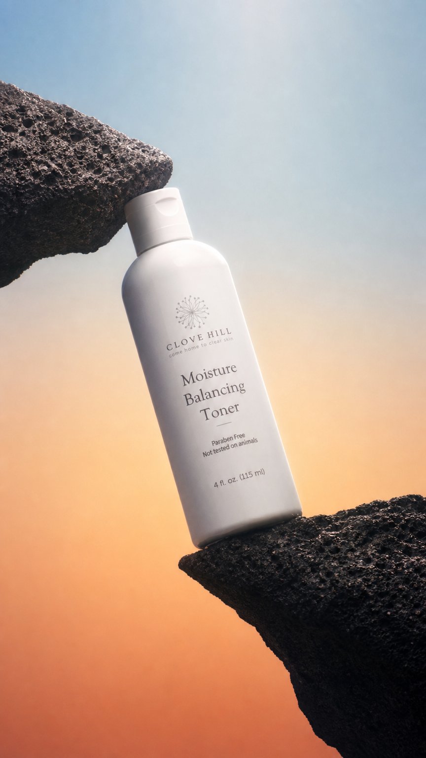 AI product shot of Clove Hill Moisture Balancing Toner