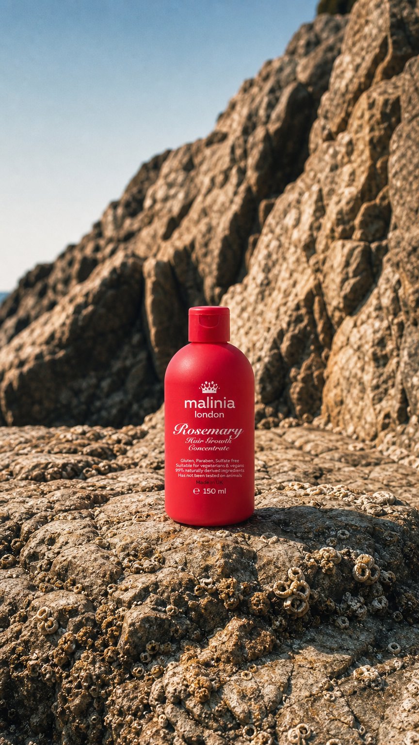 AI product shot of Rosemary Hair Oil