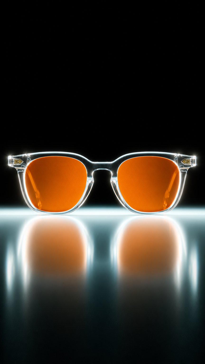 AI product shot of MORPHEUS GOLD NIGHT LENSES