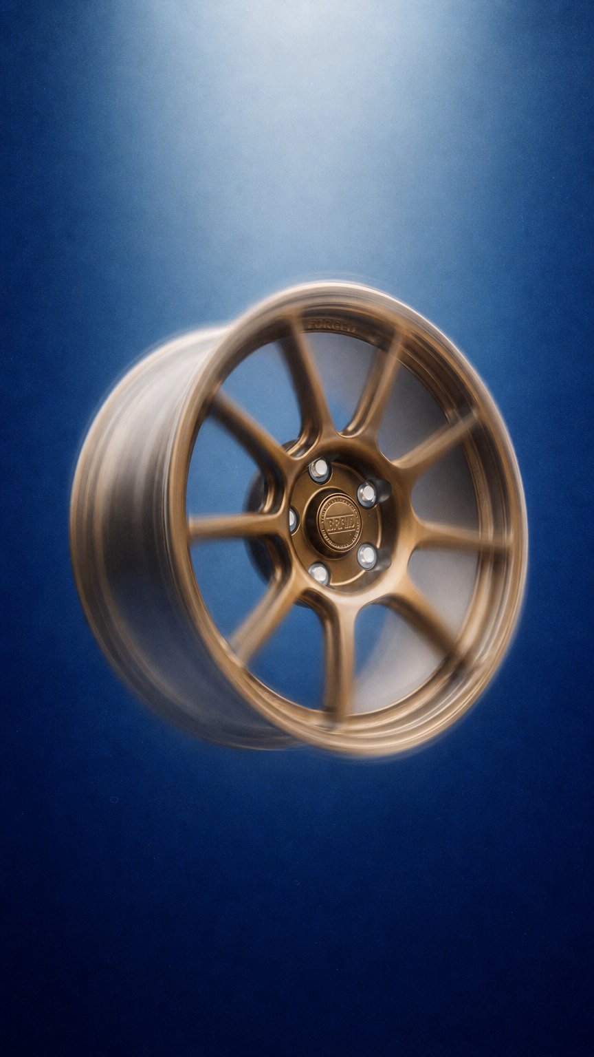AI product shot of BRAID Wheels Flowforming BPR-01 FF 18 Zoll passend für BMW 5/120