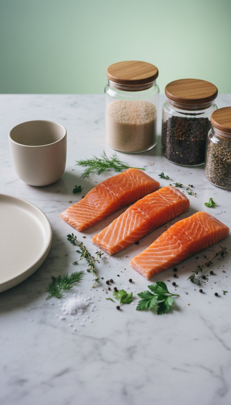 AI product shot of Faroe Island Salmon