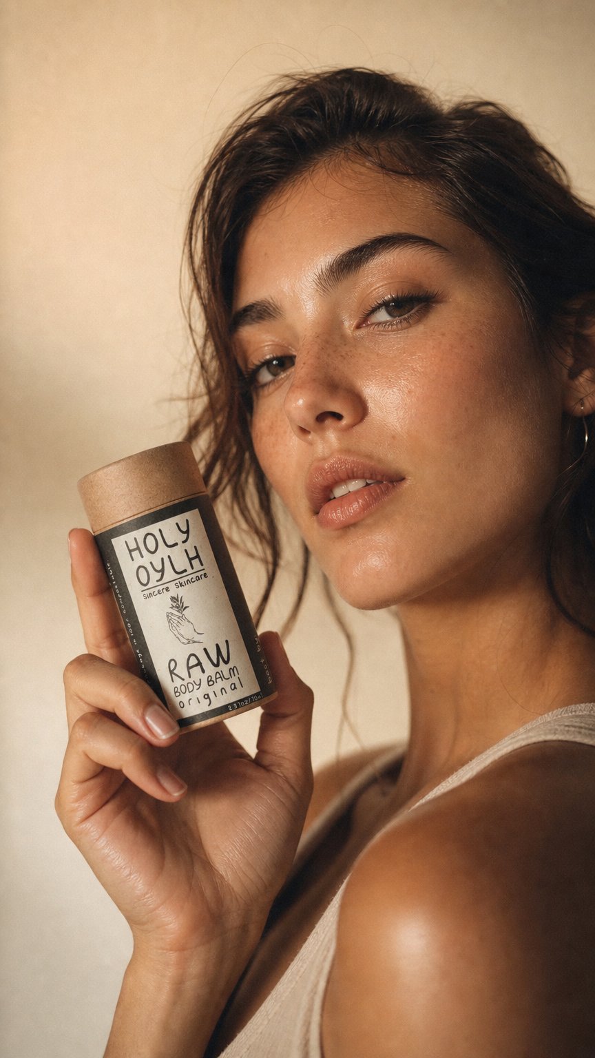 AI product shot of Raw Body Balm /Original