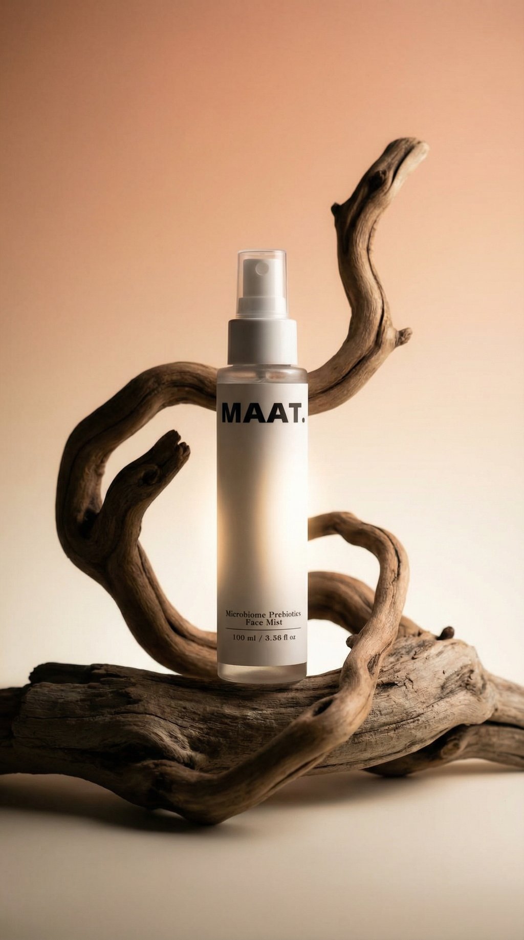 AI product shot of Microbiome Prebiotics Face Mist 100ml