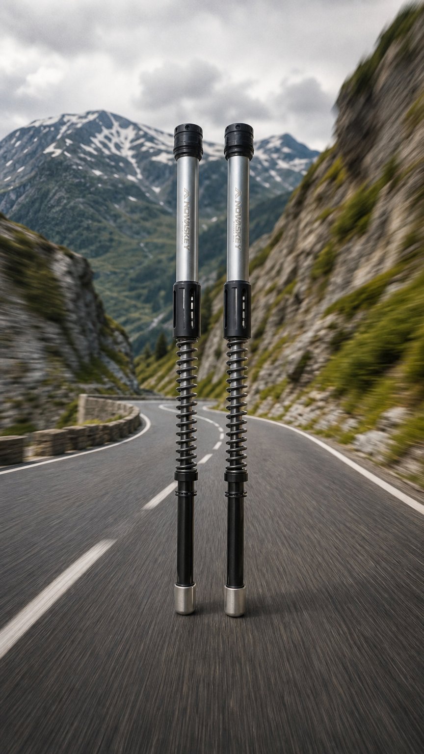 AI product shot of Level 4: The Ultimate Front-End Package - 2014-2024 Bagger Models - 49mm