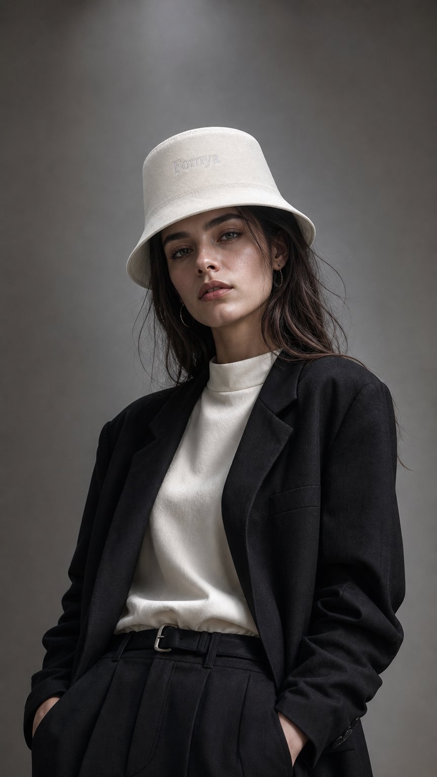 AI product shot of The Fornya Sauna Hat