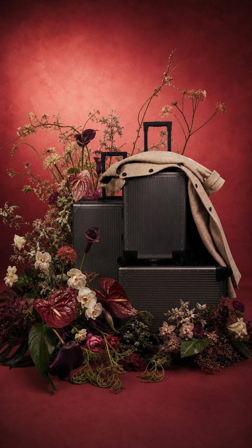 AI product shot of Polycarbonate vs Aluminium Luggage: The Ultimate Guide