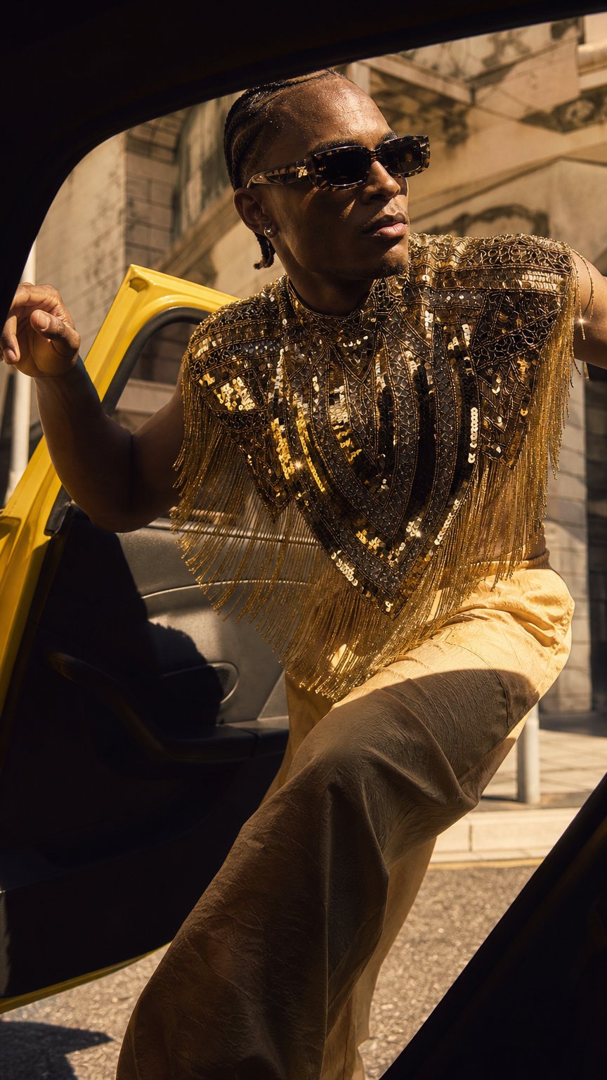 AI product shot of GOLD EMPEROR