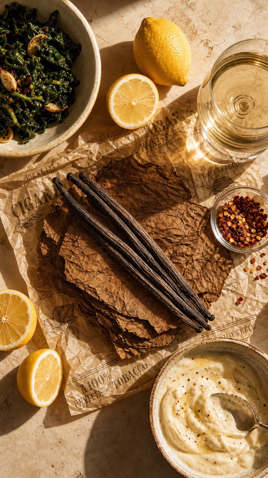 AI product shot of Vanilla Cigar