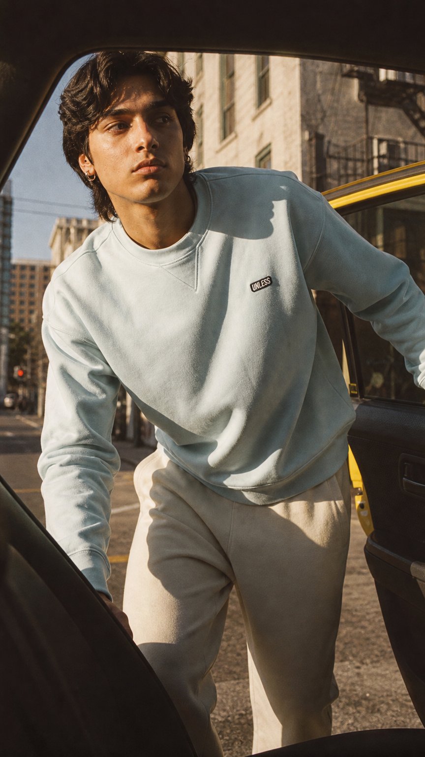 AI product shot of Lux Crew