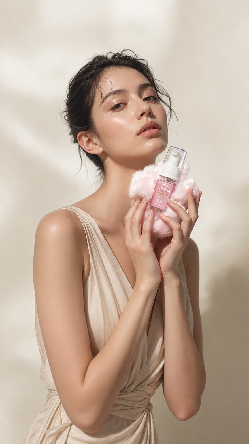 AI product shot of Summer Essential Skincare Trio 20%OFF